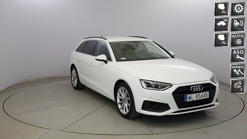 Biały Używany 2021 Audi A4 Ambiente Kombi | 109 900 zł - Obraz 1/4