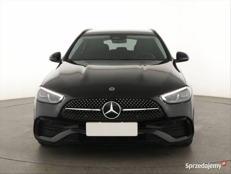 Czarny Używany 2023 Mercedes C220 Kombi | 200 500 zł - Obraz 1/4