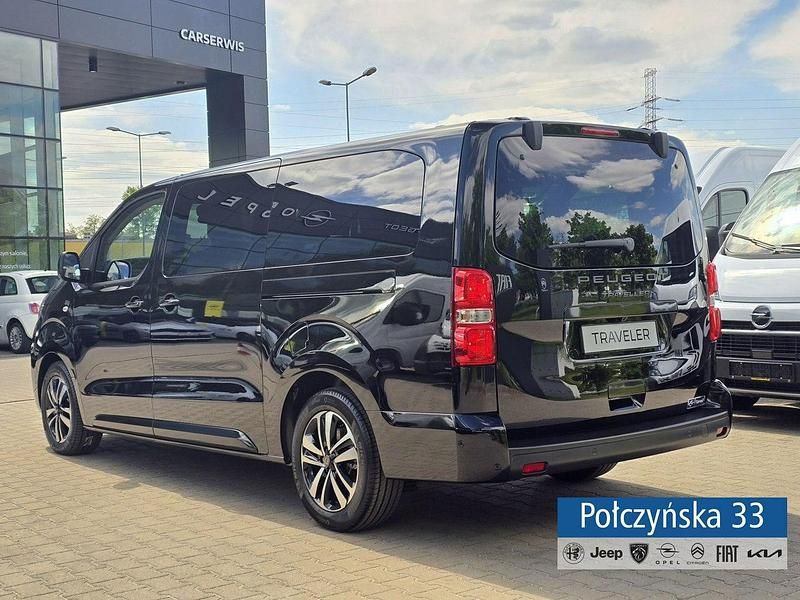 Nowe Peugeot Traveller 180 KM (132 kW) 2025 Czarny (metalik) Minivan