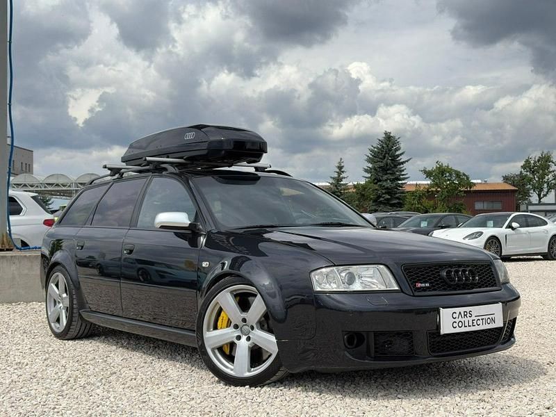 Czarny (metalik) Używany 2004 Audi RS6 Kombi | 99 900 zł - Obraz 1/4