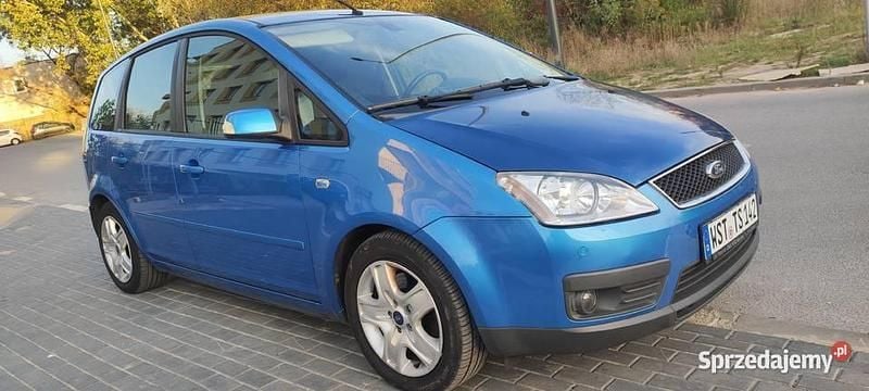 Niebieski Używany 2006 Ford C-MAX Minivan | 5300 zł (Dobra cena) - Obraz 1/4