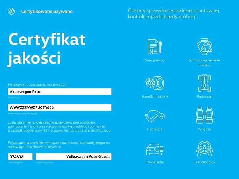 Używany VW Polo 95 KM (69 kW) 2023 Hatchback