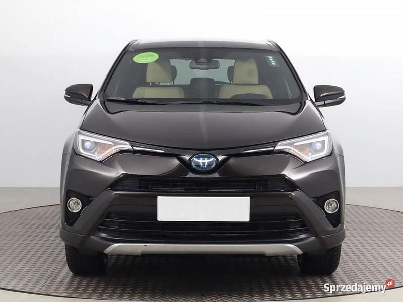 Czarny Używany 2016 Toyota RAV4 Hybrid SUV | 88 499 zł (Uczciwa cena) - Obraz 1/4