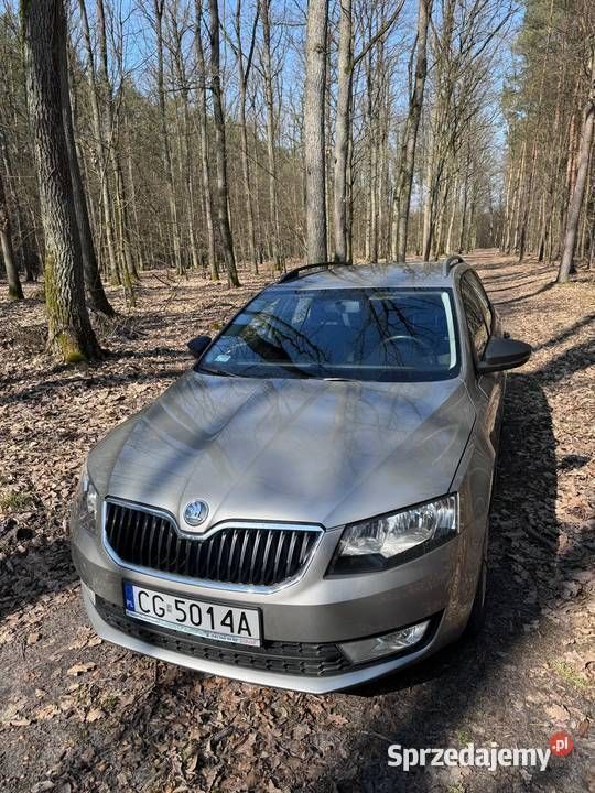 Beżowy Używany 2014 Skoda Octavia Kombi | 30 500 zł (Uczciwa cena) - Obraz 1/4