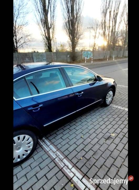 Używany VW Passat 2007 Granatowy Sedan/Limuzyna