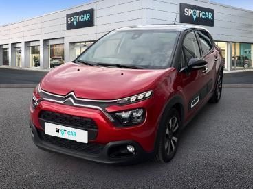 Czerwony Używany 2024 Citroën C3 PureTech Hatchback | 79 500 zł - Obraz 1/4