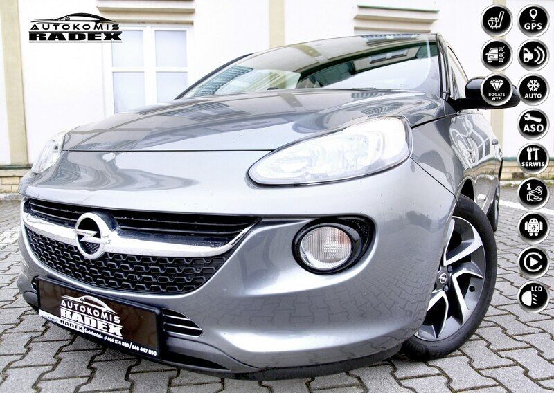 Szary Używany 2016 Opel Adam Hatchback | 37 499 zł - Obraz 1/4