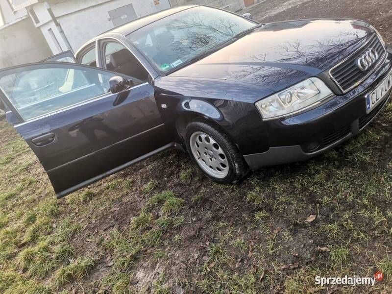 Granatowy Używany 2002 Audi A6 Sedan/Limuzyna | 5000 zł (Dobra cena) - Obraz 1/4