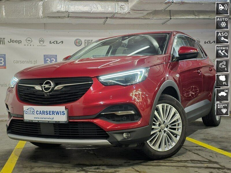 Bordowy Używany 2017 Opel Grandland X SUV | 47 900 zł (Uczciwa cena) - Obraz 1/4