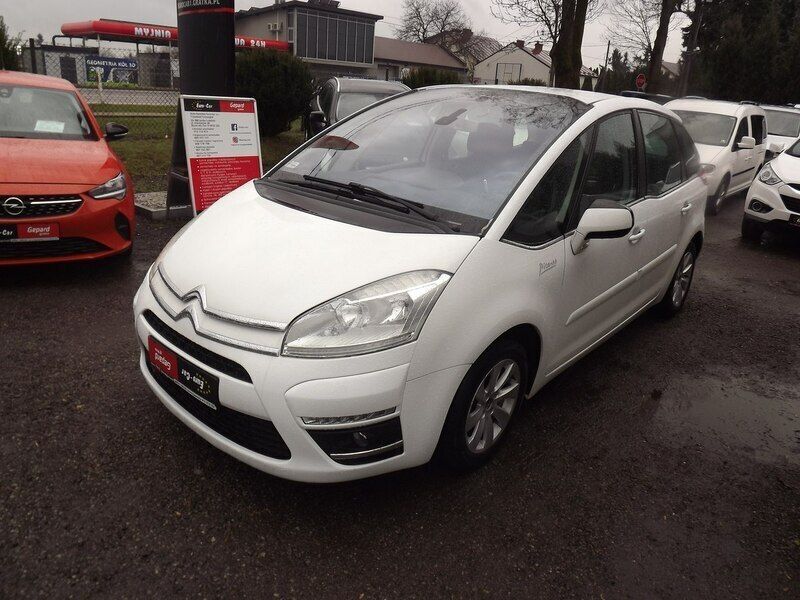 Biały Używany 2012 Citroën C4 Picasso Minivan | 22 900 zł (Dość drogi) - Obraz 1/4