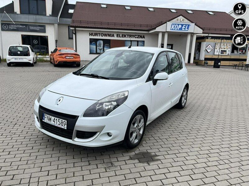 Biały (metalik) Używany 2011 Renault Scénic III Minivan | 23 999 zł (Uczciwa cena) - Obraz 1/4
