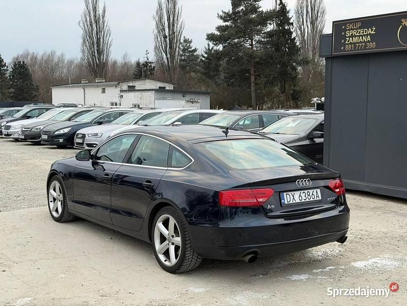 Używany Audi A5 Sportback 2010 Granatowy Hatchback