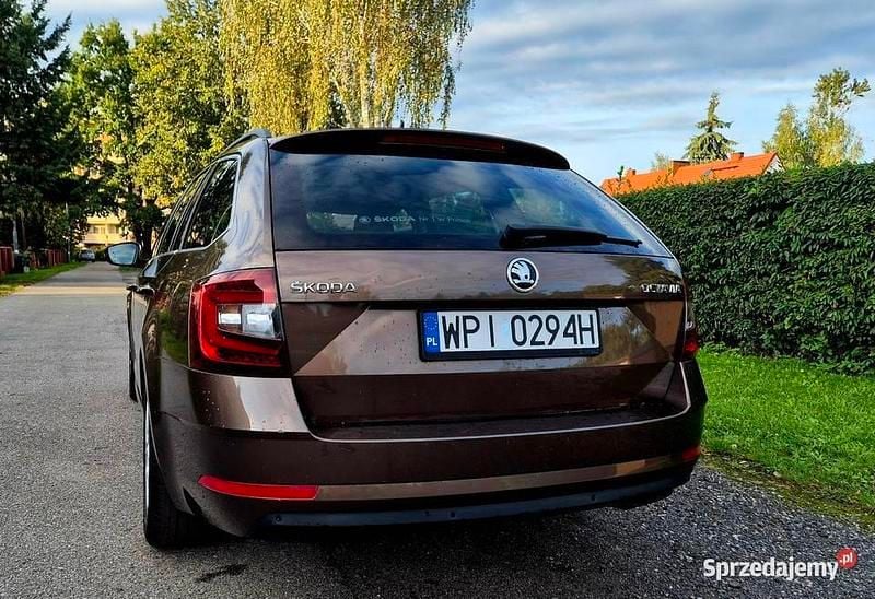 Używany Skoda Octavia Style 150 KM (110 kW) 2018 Brązowy Kombi
