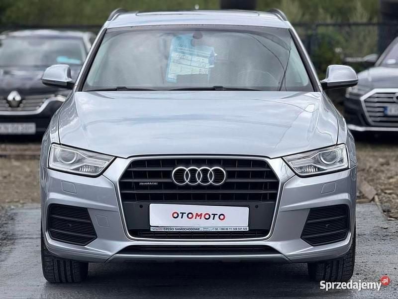 Srebrny Używany 2018 Audi Q3 SUV | 86 900 zł (Uczciwa cena) - Obraz 1/4