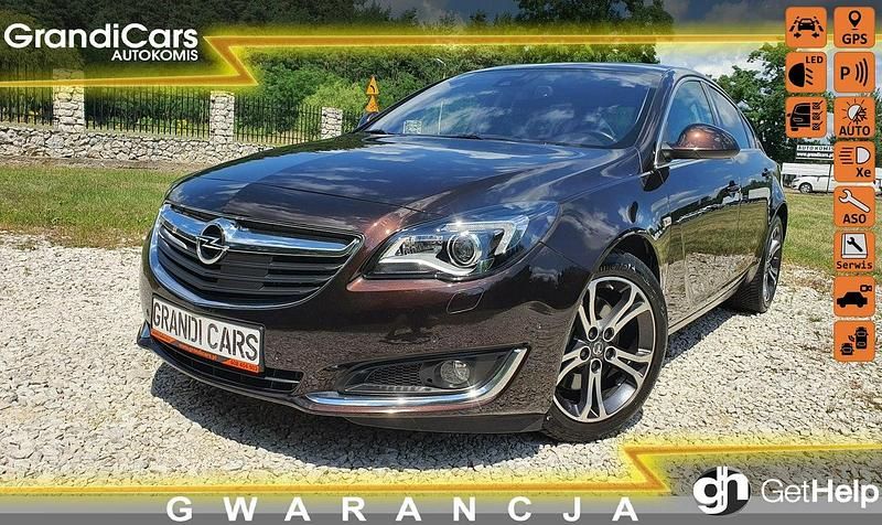 Brązowy Używany 2017 Opel Insignia Hatchback | 47 900 zł (Uczciwa cena) - Obraz 1/4