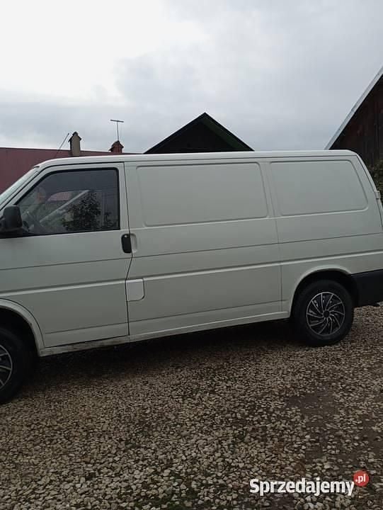 Biały Używany 1997 VW T4 Van | 10 000 zł (Uczciwa cena) - Obraz 1/4