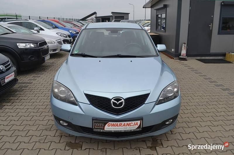 Niebieski Używany 2008 Mazda 3 Hatchback | 11 800 zł (Uczciwa cena) - Obraz 1/4
