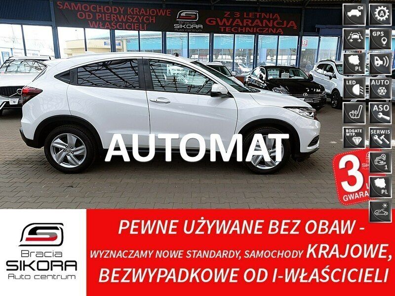 Biały Używany 2019 Honda HR-V Executive SUV | 87 900 zł (Uczciwa cena) - Obraz 1/4