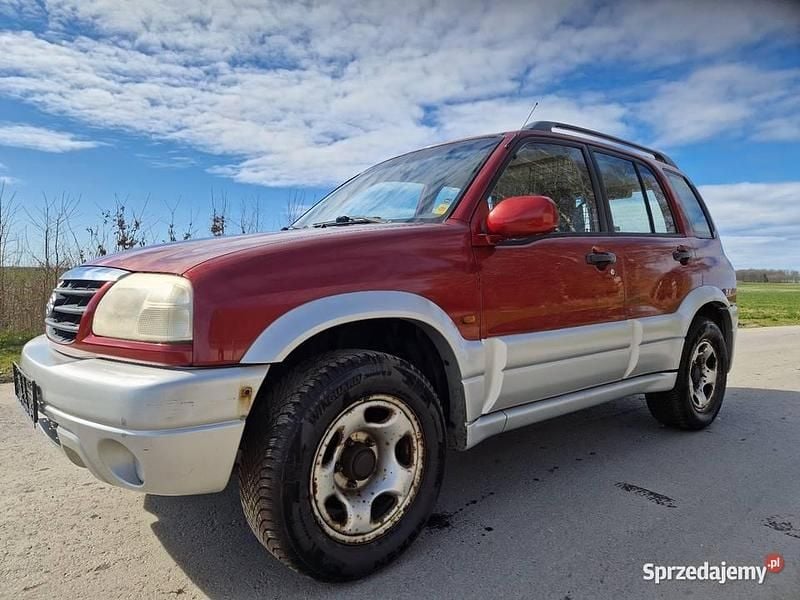 Bordowy Używany 2003 Suzuki Grand Vitara SUV | 14 200 zł - Obraz 1/4