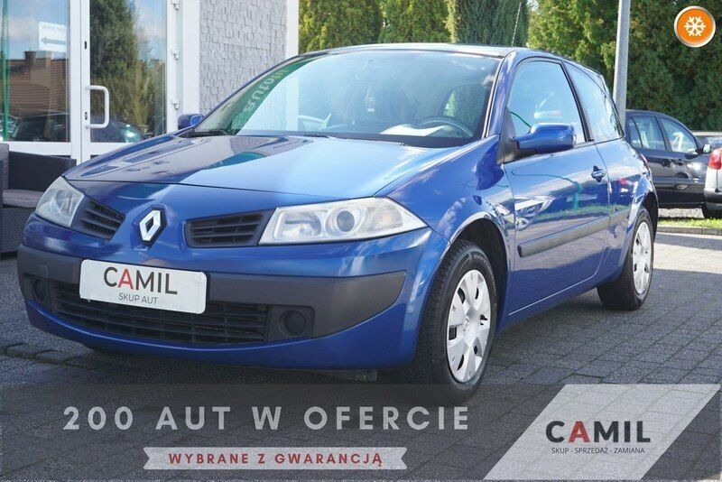 Niebieski (metalik) Używany 2007 Renault Mégane II Hatchback | 7400 zł - Obraz 1/4