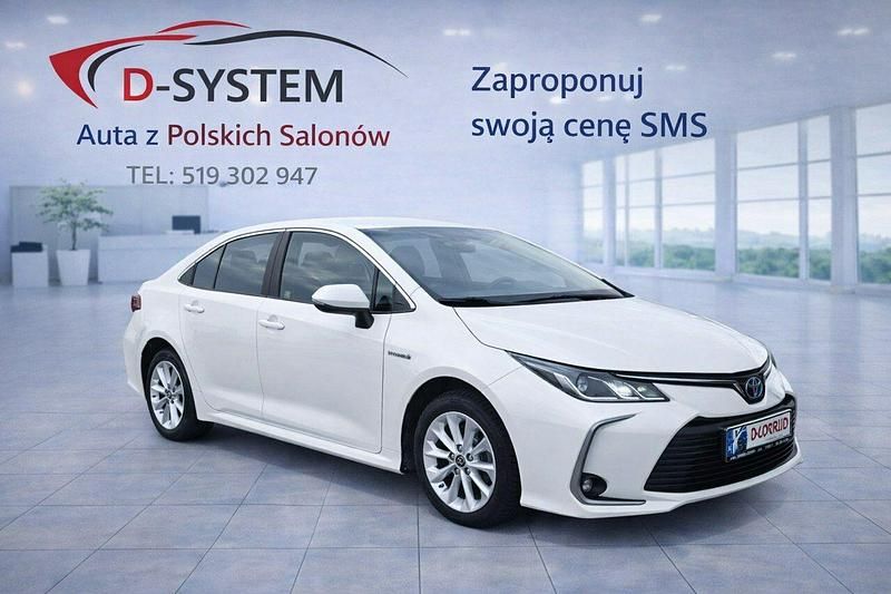 Używany Toyota Corolla 122 KM (89 kW) 2021 Biały Sedan/Limuzyna