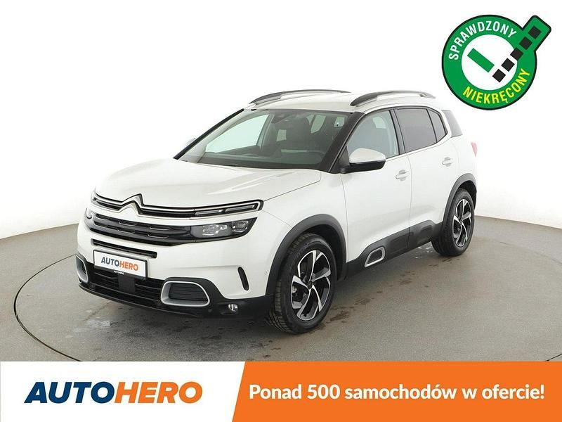 Biały Używany 2019 Citroën C5 Aircross SUV | 53 700 zł (Uczciwa cena) - Obraz 1/3