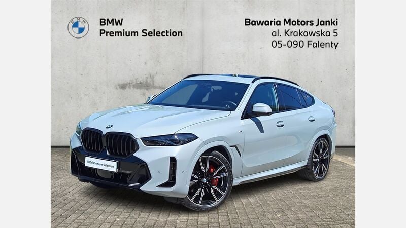 Szary brooklyn m metalizowany Używany 2024 BMW X6 Comfort Edition SUV | 429 900 zł (Dość drogi) - Obraz 1/3