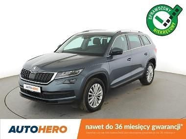 Szary Używany 2018 Skoda Kodiaq SUV | 86 900 zł (Uczciwa cena) - Obraz 1/3