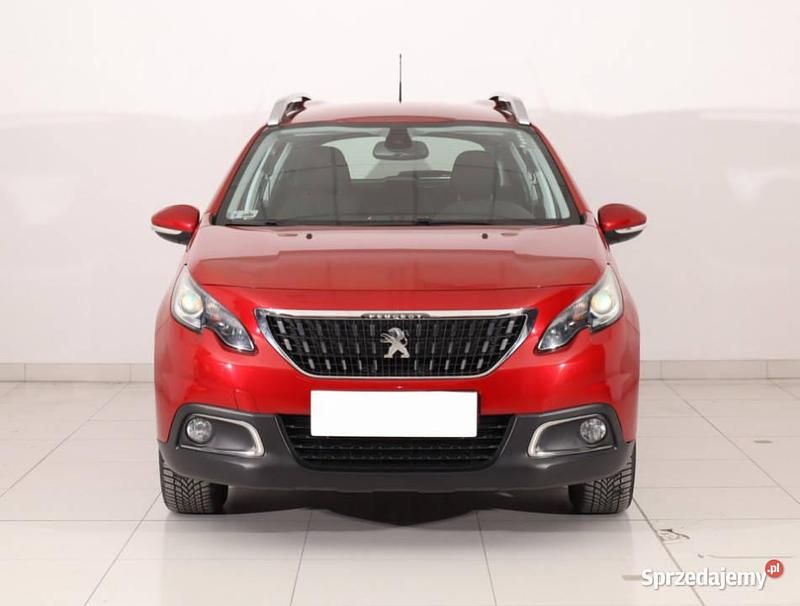 Czerwony Używany 2018 Peugeot 2008 SUV | 42 999 zł (Uczciwa cena) - Obraz 1/4
