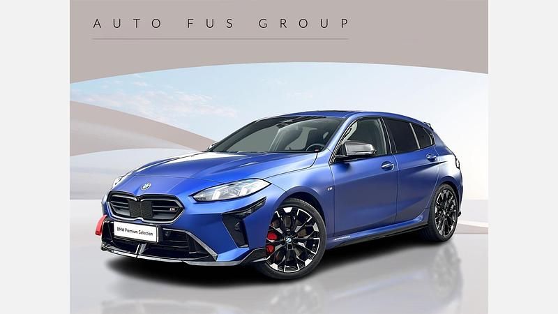 Frozen portimao blue bmw individual metalizowany Używany 2024 BMW M135 Shadowline Hatchback | 235 900 zł - Obraz 1/3