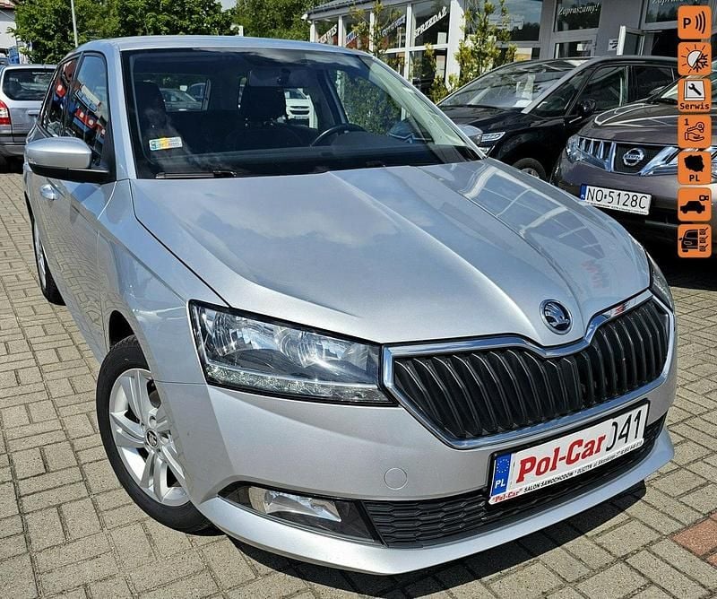Srebrny (metalik) Używany 2019 Skoda Fabia Hatchback | 33 900 zł (Uczciwa cena) - Obraz 1/4