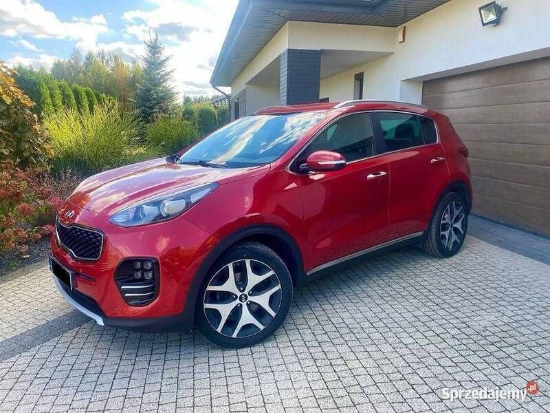 Bordowy Używany 2017 Kia Sportage 2 SUV | 65 500 zł (Dość drogi) - Obraz 1/4