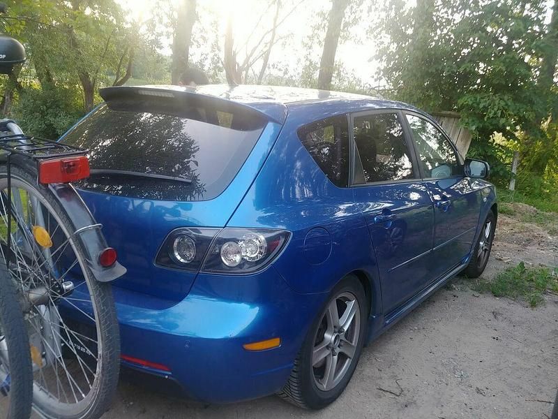 Niebieski Używany 2004 Mazda 3 Hatchback | 9000 zł (Dość drogi) - Obraz 1/4