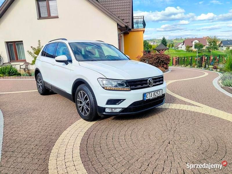 Biały Używany 2016 VW Tiguan SUV | 63 999 zł (Uczciwa cena) - Obraz 1/4