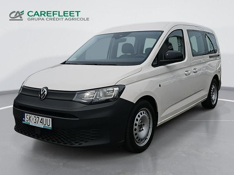 Biały Używany 2021 VW Caddy Minivan | 88 600 zł (Dobra cena) - Obraz 1/4