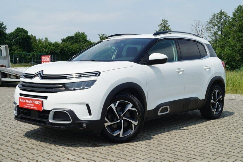 Biały Używany 2021 Citroën C5 Aircross SUV | 89 900 zł (Dość drogi) - Obraz 1/4