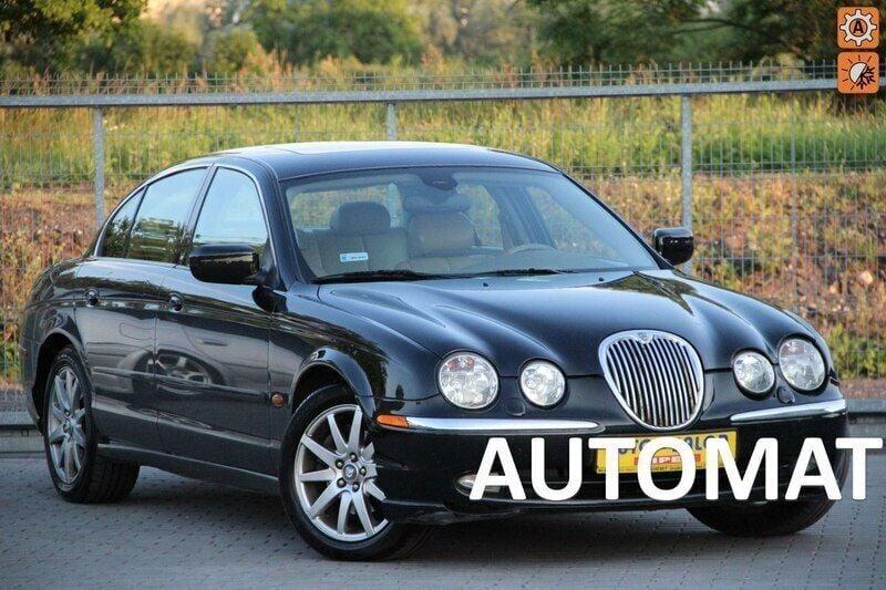 Czarny (metalik, perła) Używany 2000 Jaguar S-Type S Sedan/Limuzyna | 8800 zł - Obraz 1/4