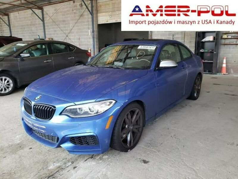 Niebieski Używany 2015 BMW M235 Coupe | 95 000 zł - Obraz 1/4