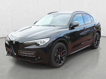 Czarny Używany 2019 Alfa Romeo Stelvio Veloce SUV | 99 900 zł - Obraz 1/4