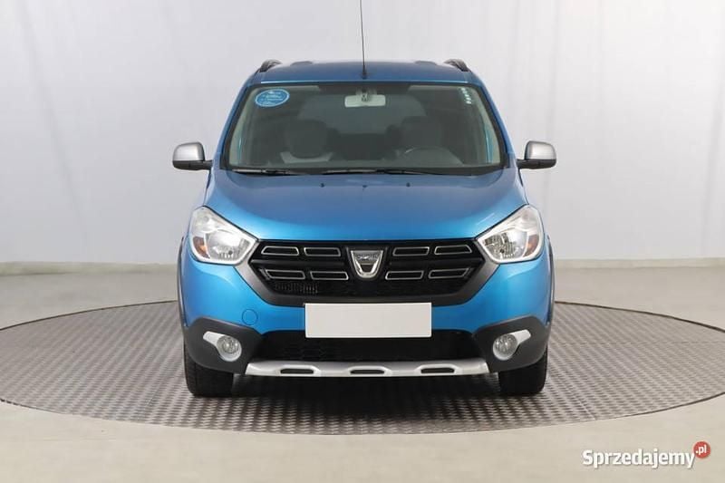 Niebieski Używany 2019 Dacia Lodgy Minivan | 40 999 zł - Obraz 1/4