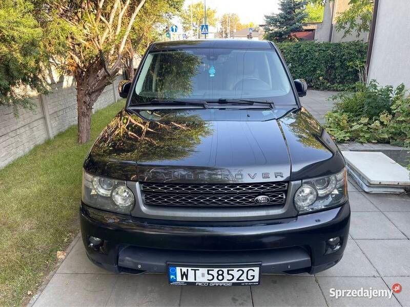 Czarny Używany 2009 Land Rover Range Rover Sport SUV | 47 000 zł - Obraz 1/4