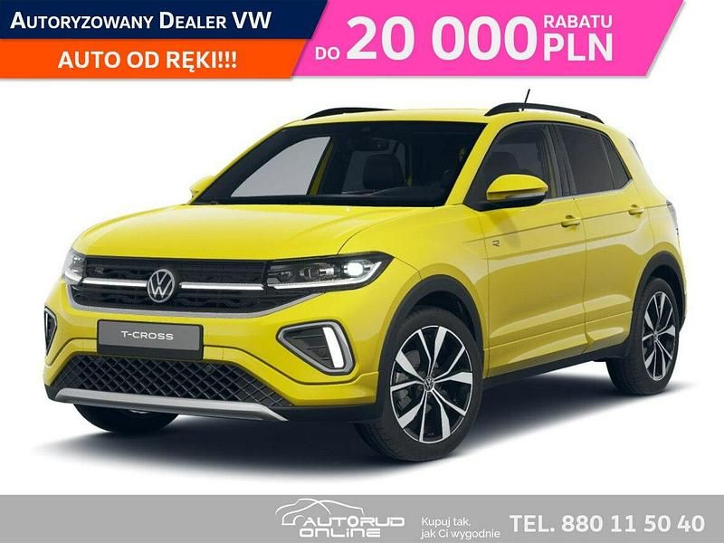Żółty (metalik) Nowe 2025 VW T-Cross SUV | 118 550 zł (Uczciwa cena) - Obraz 1/4