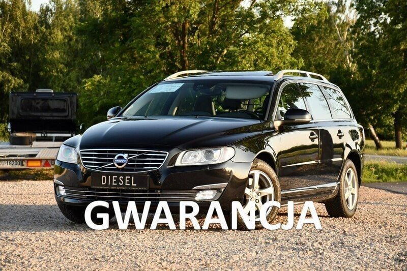 Czarny (metalik, perła) Używany 2015 Volvo V70 Kombi | 36 999 zł (Uczciwa cena) - Obraz 1/4