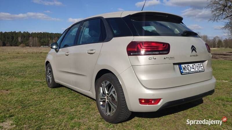 Beżowy Używany 2017 Citroën C4 Picasso Minivan | 37 000 zł (Uczciwa cena) - Obraz 1/4
