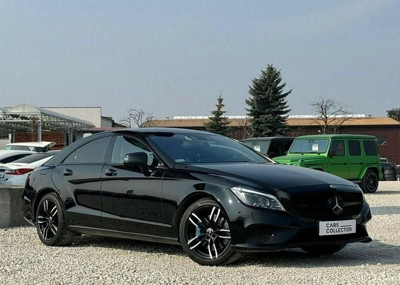 Czarny Używany 2016 Mercedes CLS350 Sedan/Limuzyna | 107 900 zł - Obraz 1/4