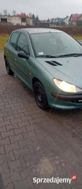 Zielony Używany 1998 Peugeot 206 Hatchback | 2900 zł - Obraz 1/4