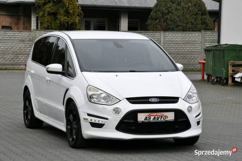 Biały Używany 2014 Ford S-MAX Titanium S Minivan | 41 900 zł (Uczciwa cena) - Obraz 1/4