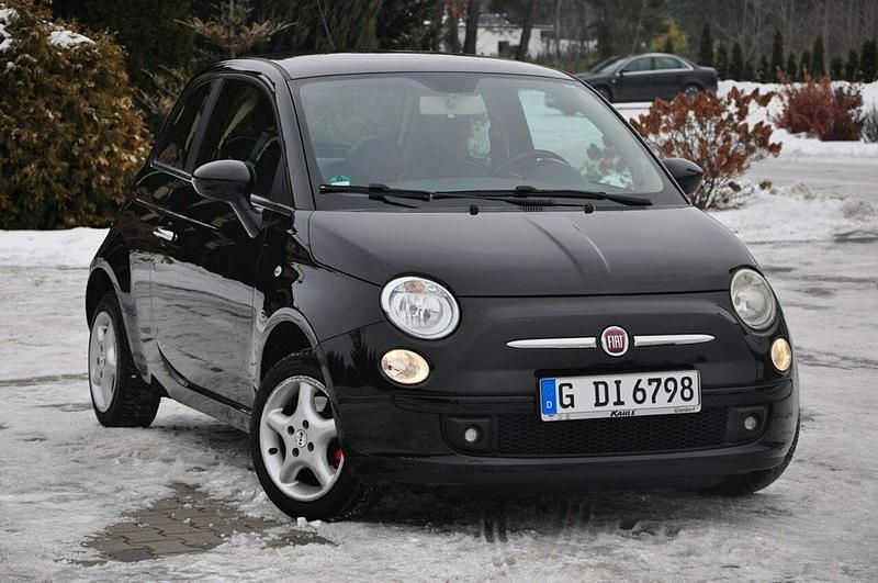 Używany Fiat 500 100 KM (73 kW) 2008 Czarny (metalik) Hatchback