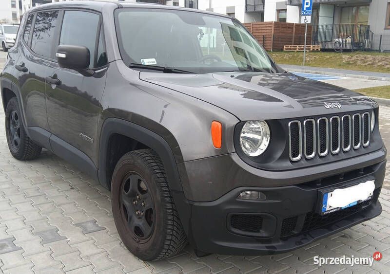 Używany Jeep Renegade 110 KM (80 kW) 2016 Szary SUV