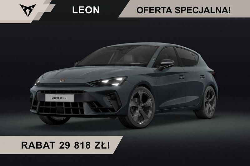 Niebieski ciemny (metalik) Nowe 2025 Cupra Leon Hatchback | 109 917 zł (Dobra cena) - Obraz 1/4